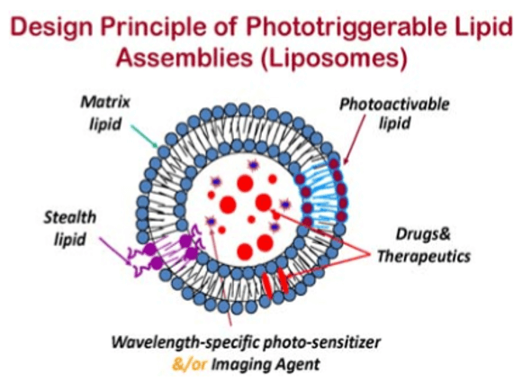 Photo-activated Liposomes Production
