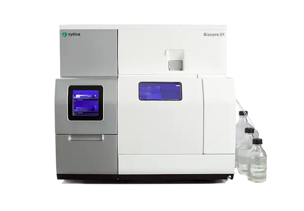 Surface Plasmon Resonance (SPR) system.