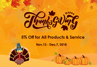 Thanksgiving Sale 2018