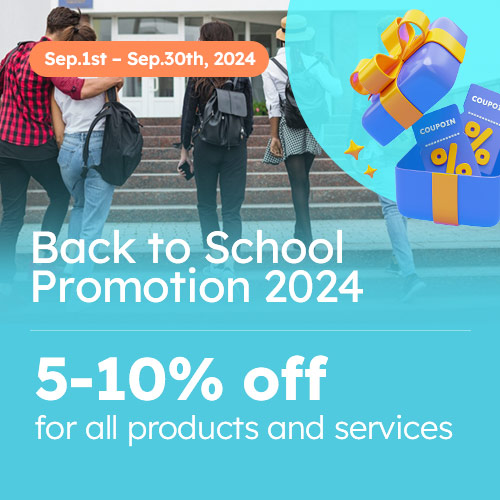 Back to school promotion 2024